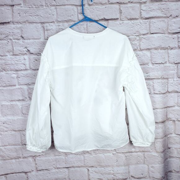 Sanctuary Spring Dani Embroidered White Button Up - Picture 10 of 12